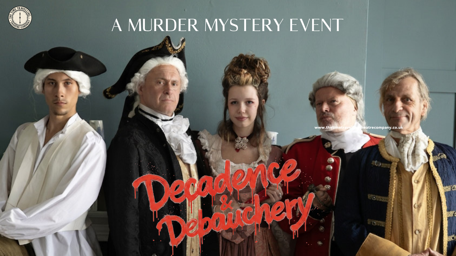Decadence and Debauchery Murder Mystery Night – First Showing
